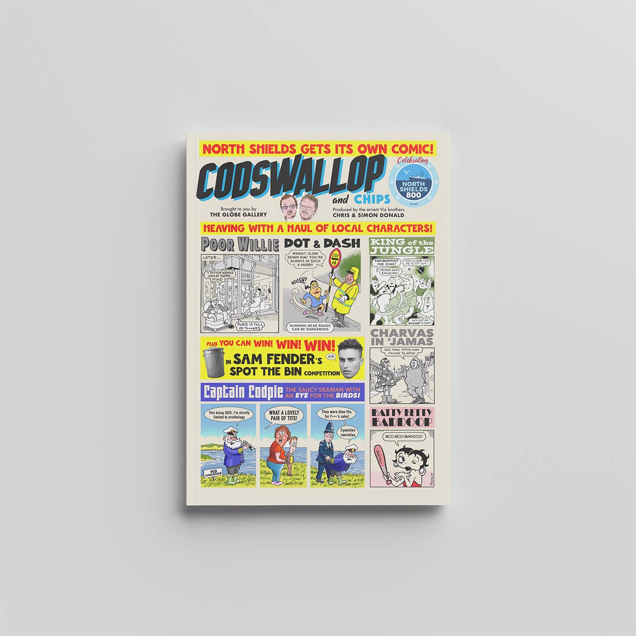 Codswallop and Chips Comic
